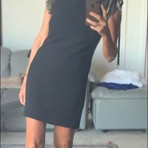 Trina Turk black mini dress